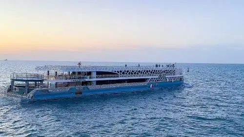 Dubai Lotus Mega Yacht Dinner Cruise Tour with Private Transfers Day Tours in Dubai - Photo 6