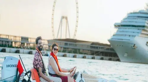 Dubai Speedboating and Camel Ride Experience in UAE Transport Passes in Dubai - Photo 3