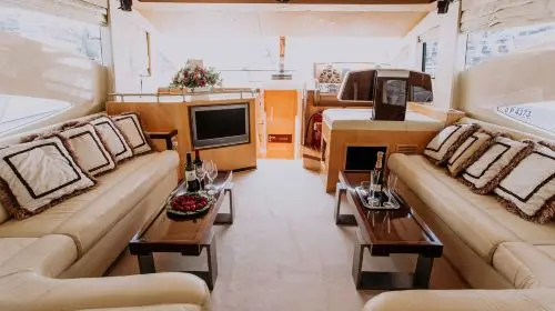 Ride the Waves in Dubai with 56ft Majesty Yacht Transport Passes in Dubai - Photo 2
