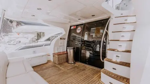 Ride the Waves in Dubai with 56ft Majesty Yacht Transport Passes in Dubai - Photo 3