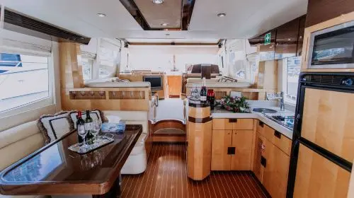 Ride the Waves in Dubai with 56ft Majesty Yacht Transport Passes in Dubai