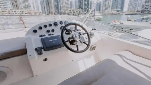 Ride the Waves in Dubai with 56ft Majesty Yacht Transport Passes in Dubai - Photo 5