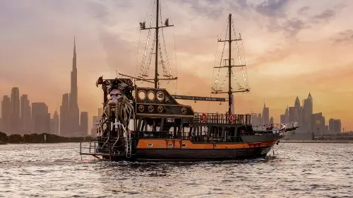 Canal Pirate Ship Sightseeing Cruise with Transfer and Optional Unlimited Pizza Meal Day Tours Canal Pirate Ship Sightseeing Cruise with Transfer and Optional Unlimited Pizza Meal Day Tours in Dubai - Photo 7