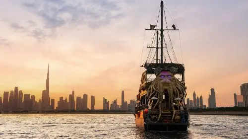 Canal Pirate Ship Sightseeing Cruise with Transfer and Optional Unlimited Pizza Meal Day Tours Canal Pirate Ship Sightseeing Cruise with Transfer and Optional Unlimited Pizza Meal Day Tours in Dubai - Photo 9