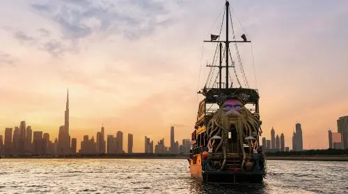 Canal Pirate Ship Sightseeing Cruise with Transfer and Optional Unlimited Pizza Meal Day Tours Canal Pirate Ship Sightseeing Cruise with Transfer and Optional Unlimited Pizza Meal Day Tours in Dubai - Photo 6