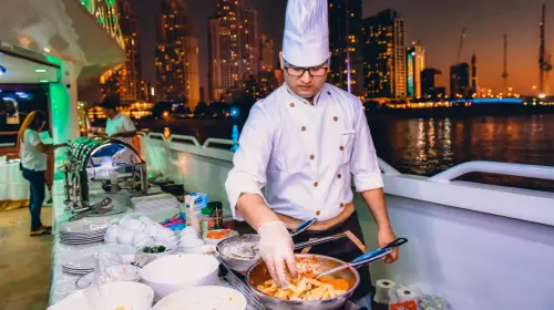 Dubai Lotus Mega Yacht Dinner Cruise Transport Passes Dubai Lotus Mega Yacht Dinner Cruise Transport Passes in Dubai - Photo 8