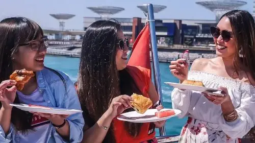 Dubai Luxury Shared Yacht Tour with Live BBQ Dinner / Breakfast Transport Passes Dubai Luxury Shared Yacht Tour with Live BBQ Dinner / Breakfast Transport Passes in Dubai - Photo 9