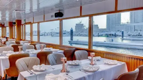 Luxury Dinner Cruise Dubai Marina - Celeste Admission Ticket+International Buffer Dinner (Veg & Non Veg Dishes) (Adult) Luxury Dinner Cruise Dubai Marina - Celeste Admission Ticket+International Buffer Dinner (Veg & Non Veg Dishes) (Adult) in Dubai - Photo 8
