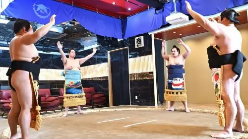 Tokyo Sumo & Geisha Show with A5 Wagyu Dinner in Asakusa in Tokyo - Photo 6