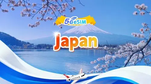 Japan 5G eSIM | Daily/Total Package | 500MB/day - 100GB total | 1-90 days | 24-Hour Billing | QR code in Tokyo