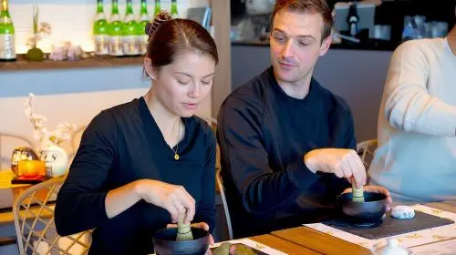 Matcha Making Class in Tokyo with Authentic Japanese Sweets Set in Tokyo - Photo 7