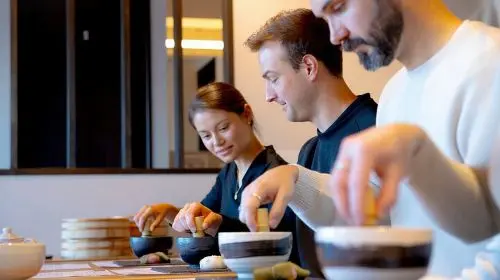 Matcha Making Class in Tokyo with Authentic Japanese Sweets Set in Tokyo - Photo 2
