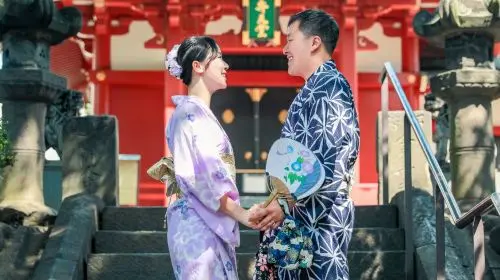 Travel photo shoot in Tokyo, Japan[Asakusa Kimono Photography + Chinese Communication + All Photos Included + Full Color Correction + 2-Day Photo Delivery | Snapro Photography] in Tokyo
