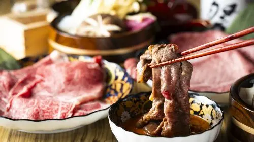 [Shinjuku Kayabuki Gyoza] Premium Black Wagyu Beef [Kurokaba Beef] Sukiyaki All-You-Can-Eat Package Voucher in Tokyo - Photo 7