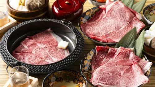 [Shinjuku Kayabuki Gyoza] Premium Black Wagyu Beef [Kurokaba Beef] Sukiyaki All-You-Can-Eat Package Voucher in Tokyo - Photo 4