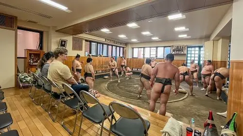 Tokyo Sumo Morning Practice Tour w/ Ring-Side Seat + Photo Shoot Day Tours in Tokyo - Photo 9