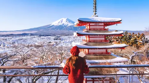 Fuji classic route: Lake Kawaguchi, Arakurayama Sengen Park and Lawson 1-day tour from Tokyo Day Tours Fuji classic route: Lake Kawaguchi, Arakurayama Sengen Park and Lawson 1-day tour from Tokyo Day Tours in Tokyo - Photo 8