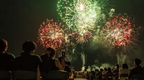 TOKYO BAY AREA SBI MAI HANABI in CHIBA Live Performance & Fireworks Festival Restroom Voucher(Not includ  fireworks festival admission ticket) Standard in Tokyo - Photo 2