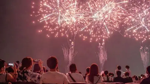 TOKYO BAY AREA SBI MAI HANABI in CHIBA Live Performance & Fireworks Festival Restroom Voucher(Not includ  fireworks festival admission ticket) Standard in Tokyo