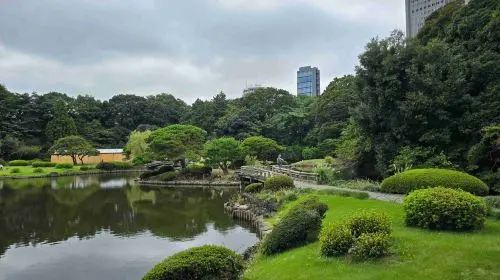 Shinjuku Gyoen National Garden in Tokyo