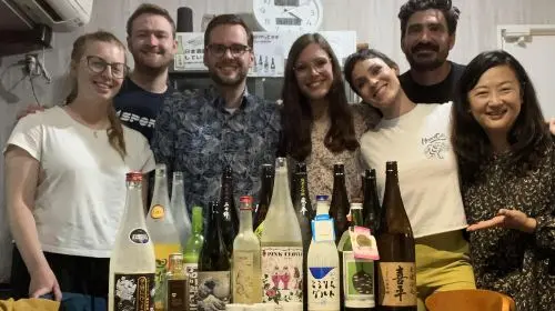 [Sake Salon Tsukiji] Tsukiji: 20 Types of Japanese Sake Tasting Workshop Experience in Tokyo
