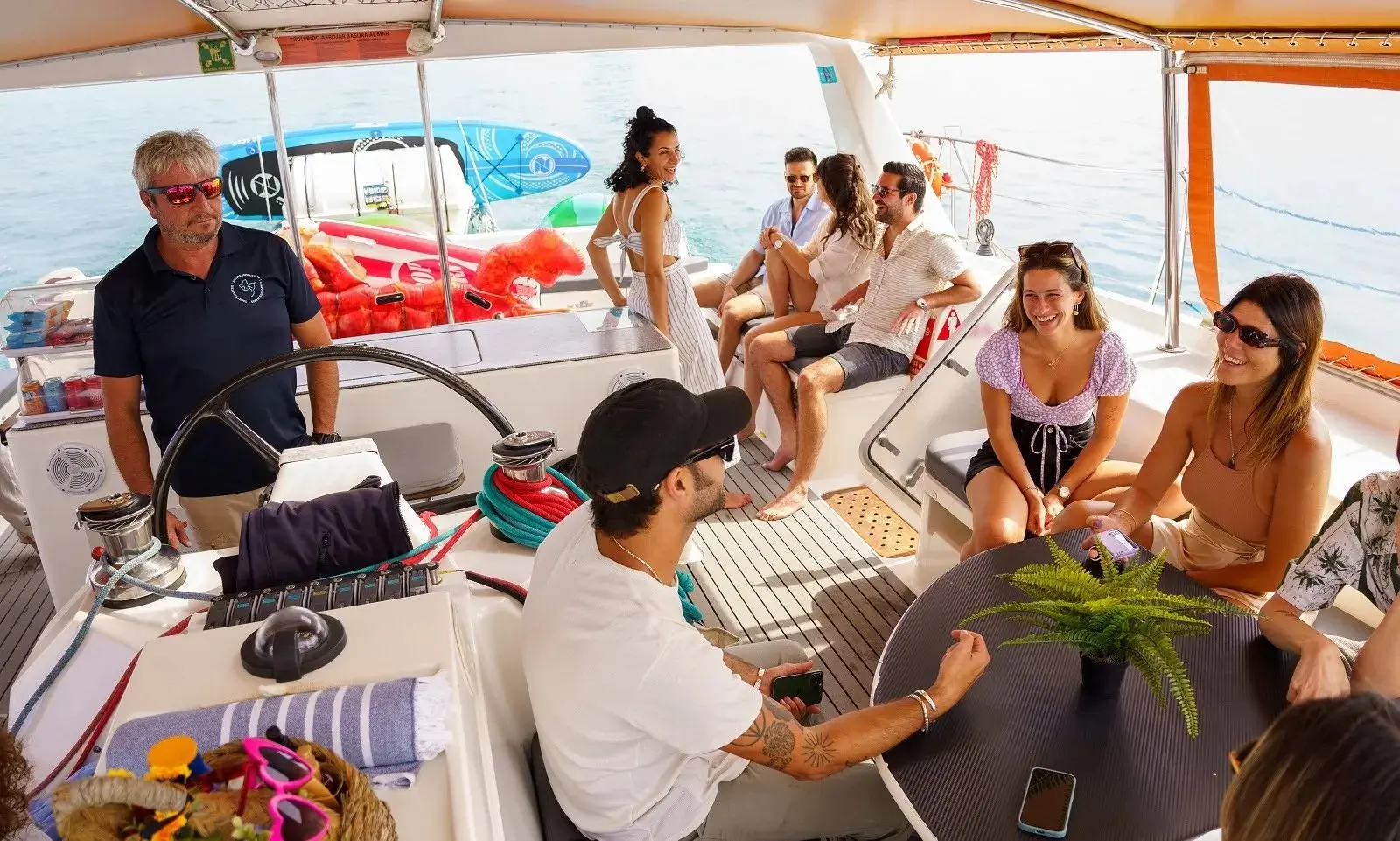 Exclusive Catamaran Cruise with Tapa & Drink Included in Barcelona - Photo 3