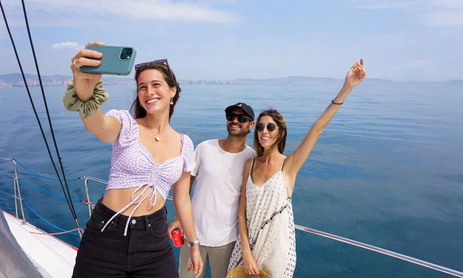 Exclusive Catamaran Cruise with Tapa & Drink Included in Barcelona - Photo 9