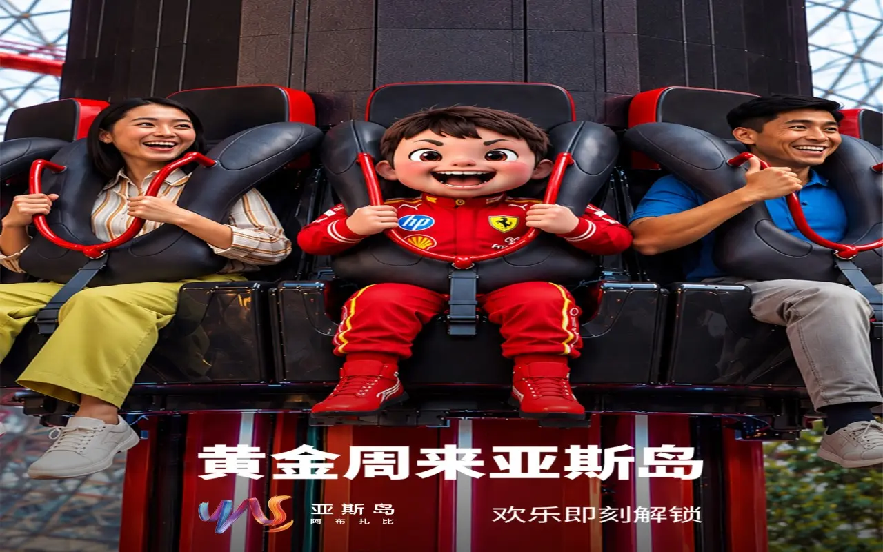 Ferrari World Abu Dhabi Theme Park Ticket in Abu Dhabi