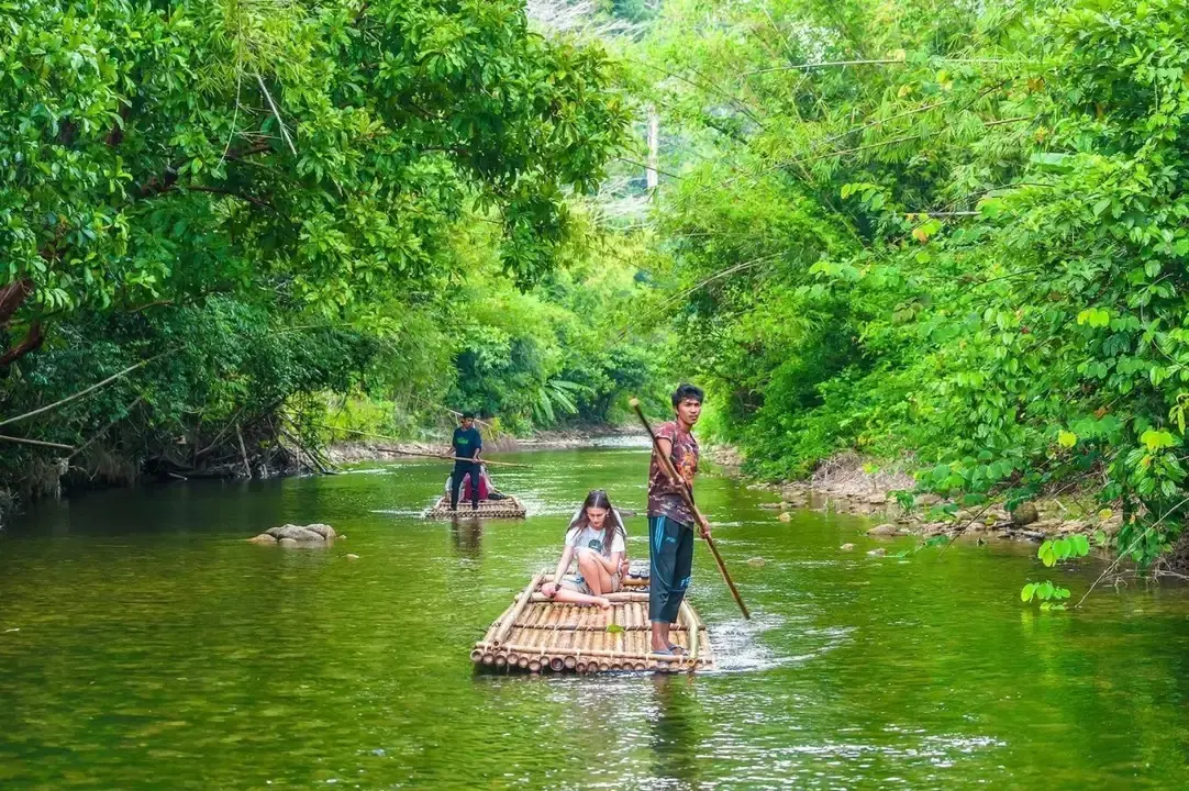 Day trip Bamboo Rafting in Phang Nga Include Transfer Day trip Bamboo Rafting in Phang Nga Include Transfer in Phuket - Photo 2