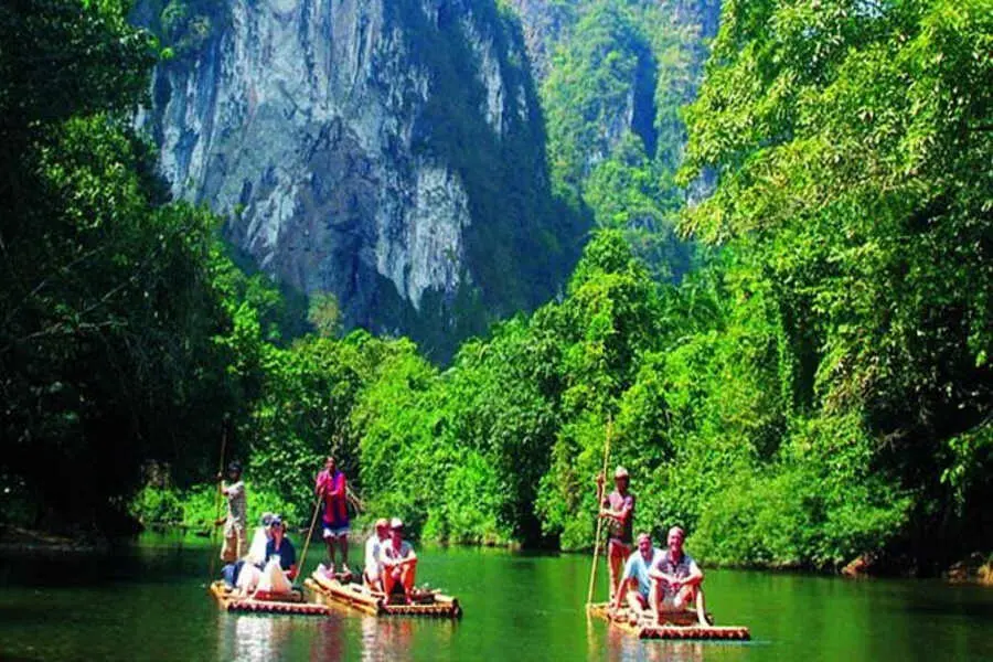 Day trip Bamboo Rafting in Phang Nga Include Transfer Day trip Bamboo Rafting in Phang Nga Include Transfer in Phuket - Photo 3