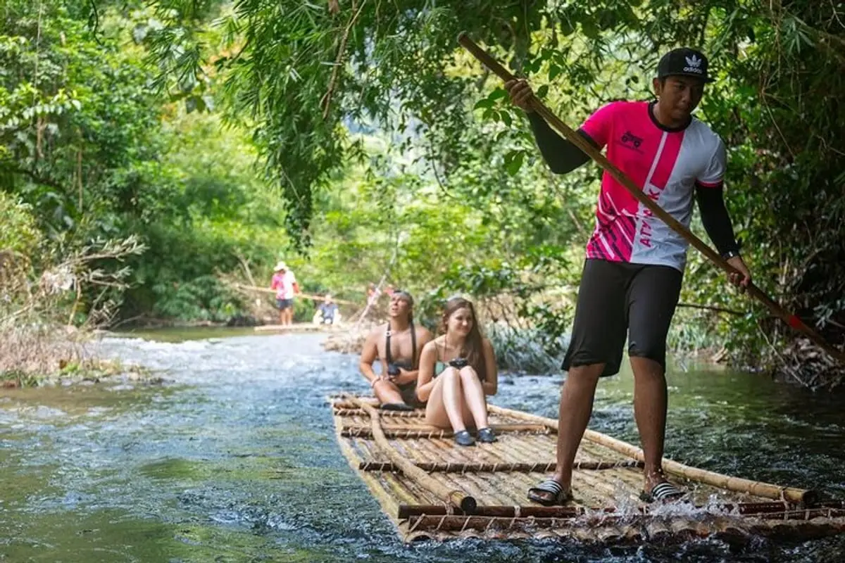 Day trip Bamboo Rafting in Phang Nga Include Transfer Day trip Bamboo Rafting in Phang Nga Include Transfer in Phuket - Photo 5
