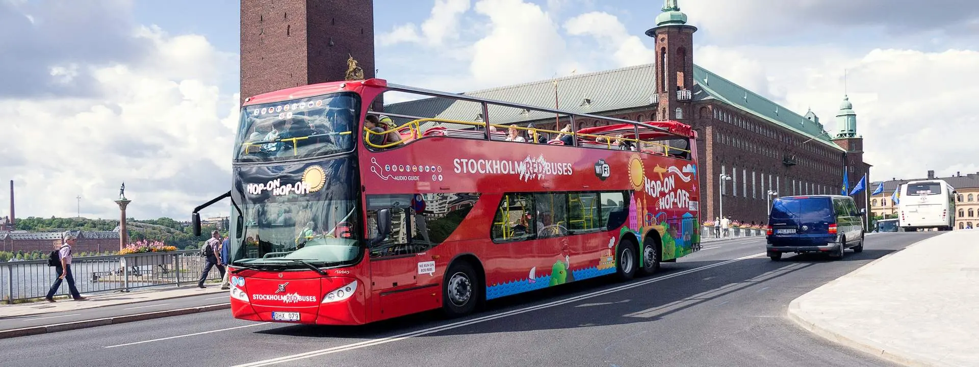 Stockholm Red Bus Sightseeing Hop-On Hop-Off Tour in Stockholm