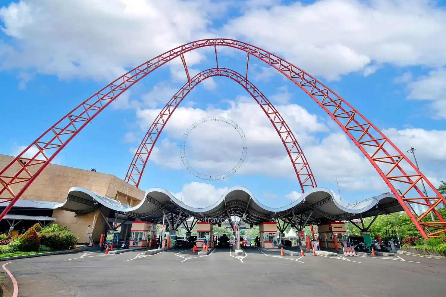 Ancol Entrance Gate in Jakarta