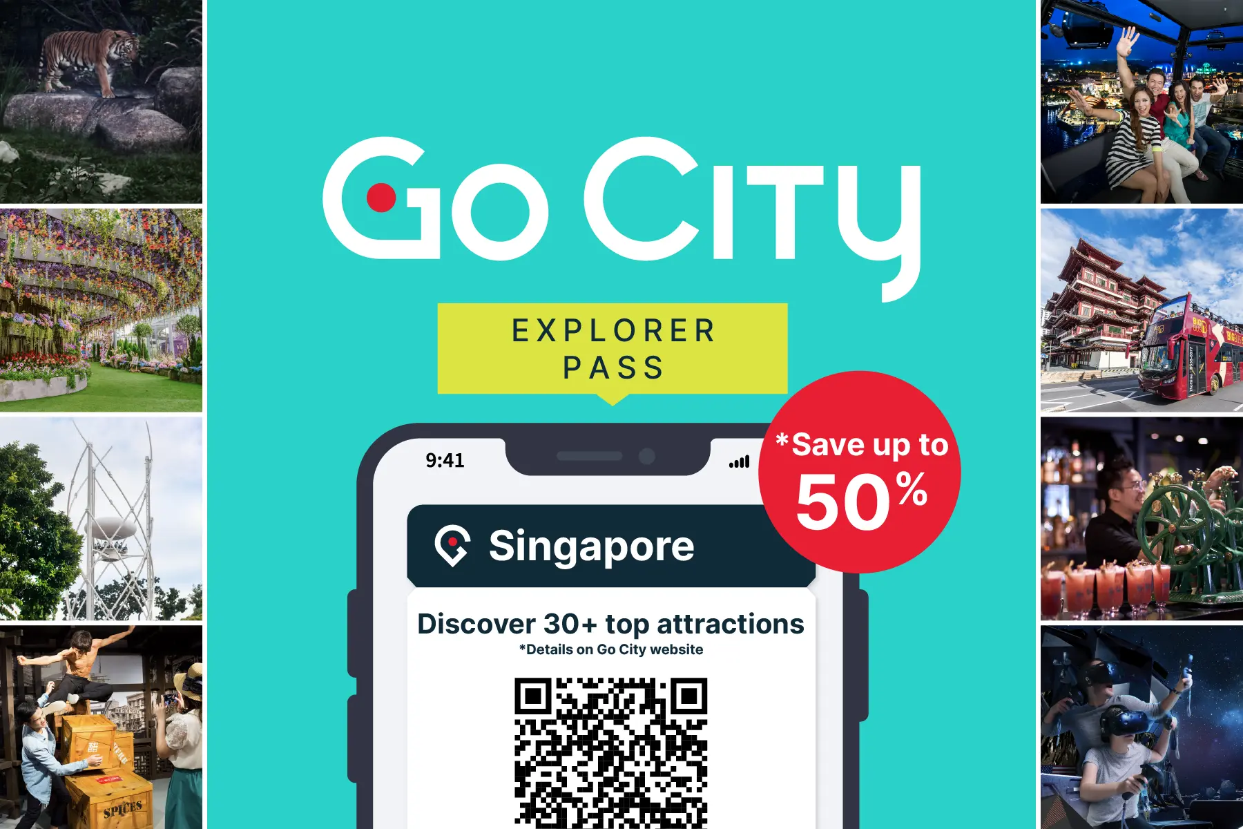 Go City: Singapore Explorer Pass in Singapore