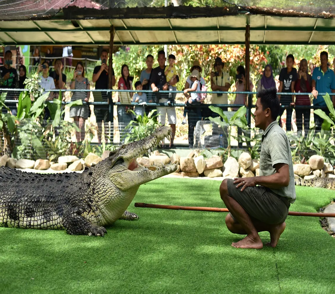 Crocodile Adventureland Langkawi in Langkawi
