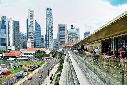 Singapore walking audio-guided tour in Singapore