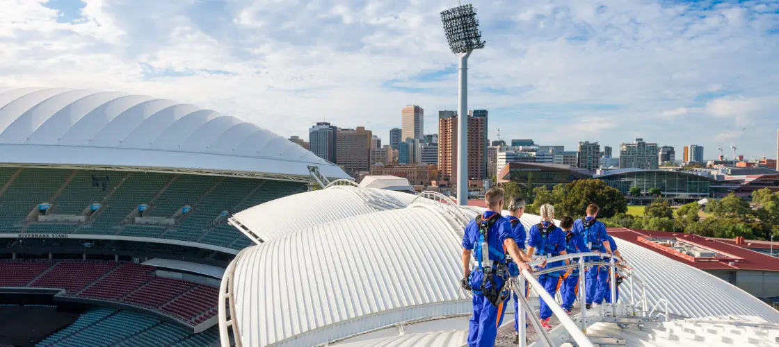 Adelaide Oval Day Roof Climb in Adelaide