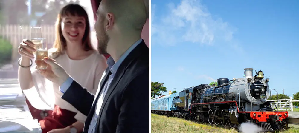 The Q Train - First Class Lunch Departing Queenscliff in Sydney