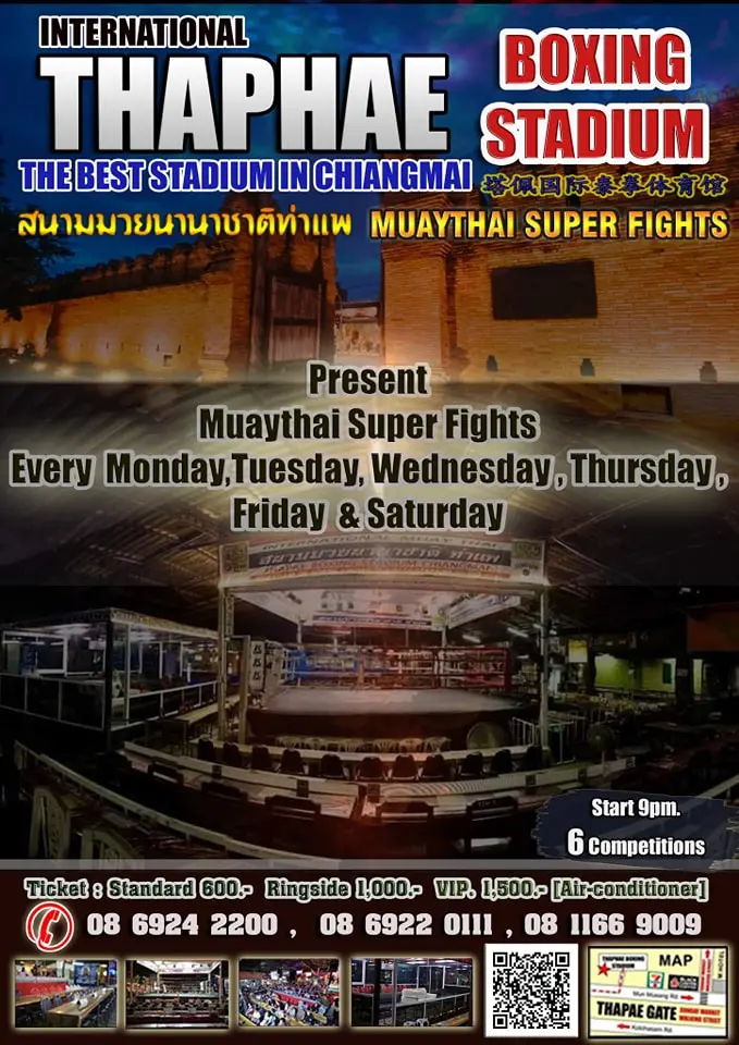 Chiang Mai-Thaphae Boxing Stadium Muay Thai Ticket in Chiang Mai - Photo 3