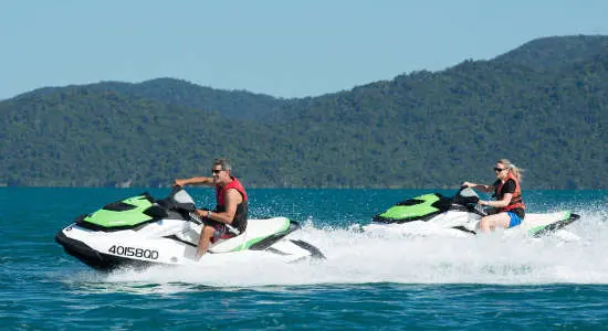 2 Hour South Molle and Whitsunday Island Jet Ski Safari in Brisbane