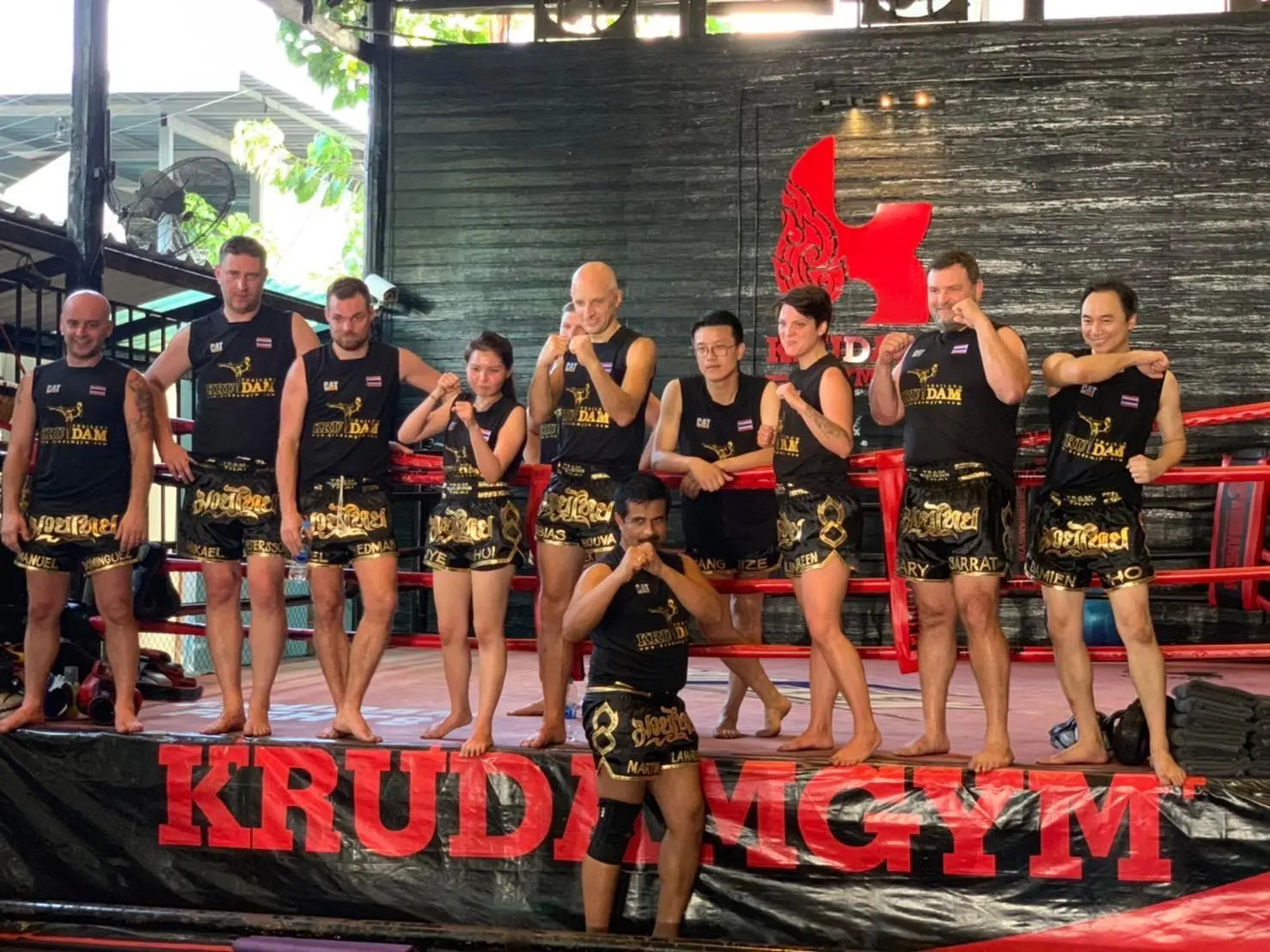 Muay Thai Training Class by Krudam Gym @Sukhumvit 36 in Bangkok