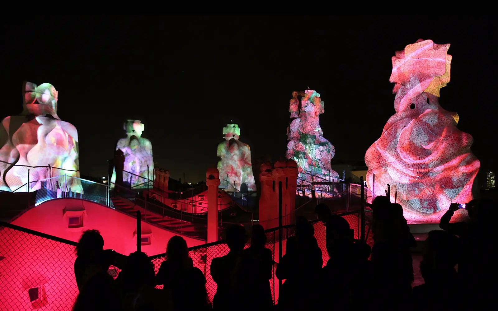 Casa Mila - The Origins Night Show in Barcelona