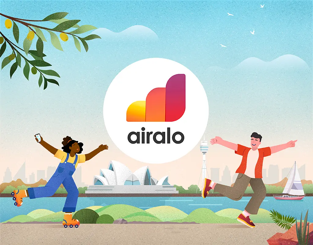 Airalo Australia e-Sim Package in Melbourne