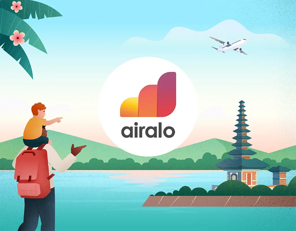 Airalo Indonesia e-Sim Package in Jakarta