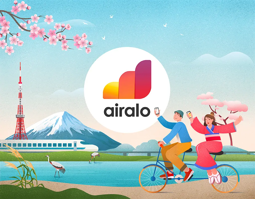 Airalo Japan e-Sim Package in Tokyo