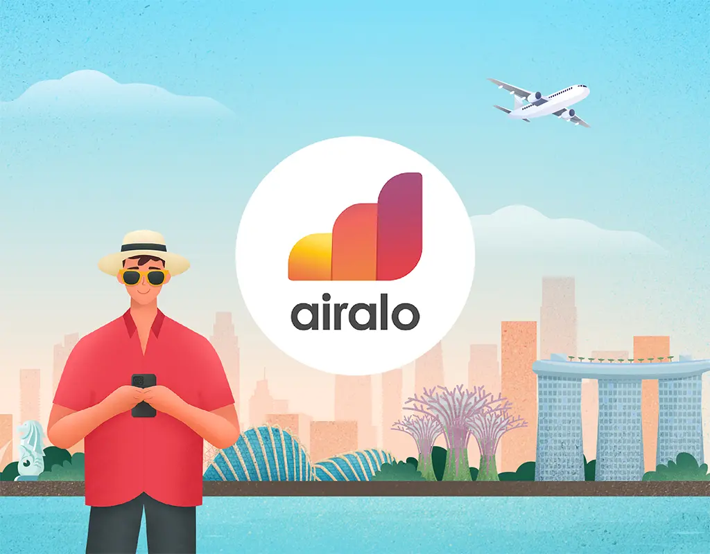 Airalo Singapore e-Sim Package in Singapore