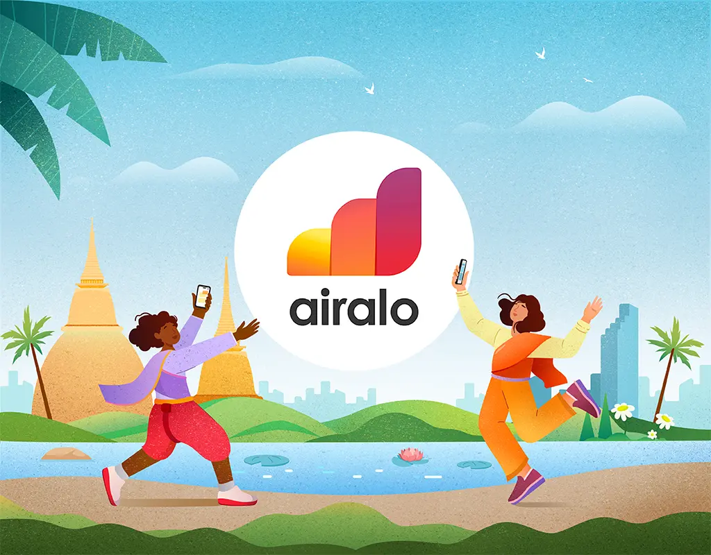 Airalo Thailand e-Sim Package in Bangkok