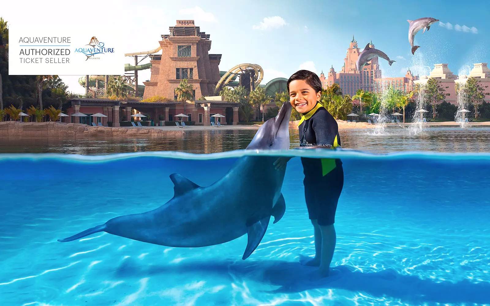 Dolphin Photo Fun in Dubai