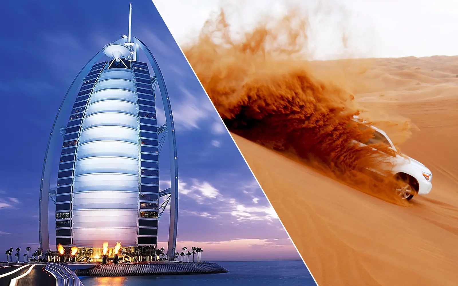 Dubai City Tour & Desert Safari Combo in Dubai