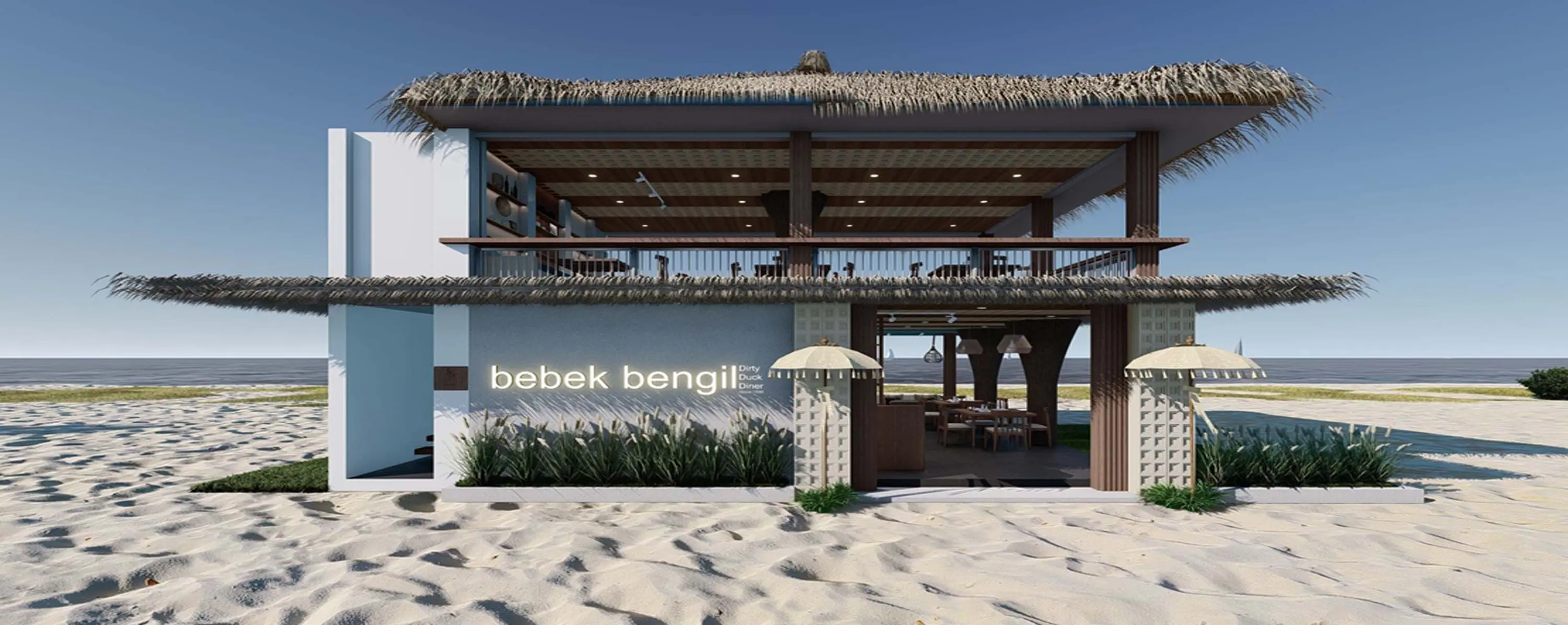 Bebek Bengil Restaurant PIK Jakarta in Jakarta
